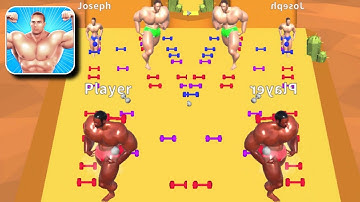 Muscle Race 3D Pro Max Level - All Levels Gameplay (iOS & Android) Walkthrough Part 11