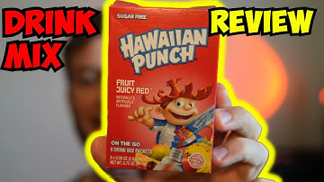 Hawaiian Punch Fruit Juicy Red Drink Mix Review