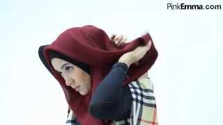 Tutorial Hijab Segi Empat Lebaran 2015