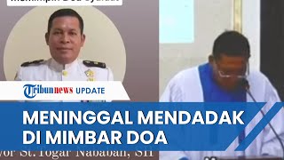 VIRAL Video Sintua Gereja HKI Cawang, Mayor Nababan Meninggal Dunia saat Doakan NKRI dan Jokowi