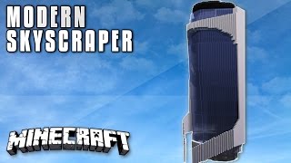 ✔ Minecraft: How to Build Modern Skyscraper in Minecraft Part 2 [ Easy Tutorial ]