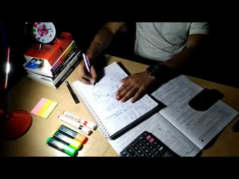 How To Plan Study Sessions For JEE || Overnight 6 - HOUR STUDY.