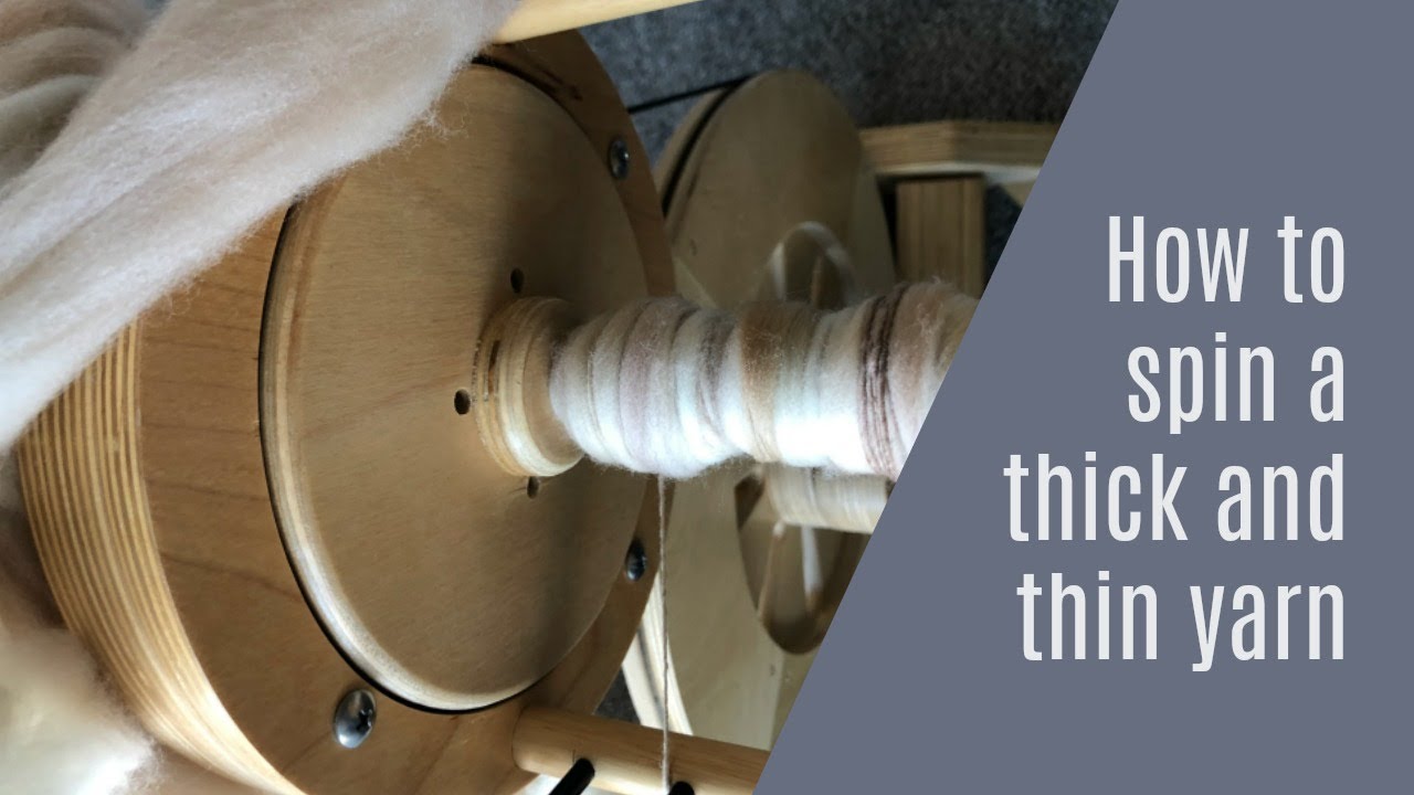 How to Spin and Weave Thick and Thin Yarn - Gherkin's Bucket Collabora –  Schacht Spindle Company