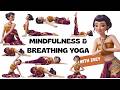 Calming Yoga for Kindergarten | Breathing &amp; Relaxation | Soothing Music