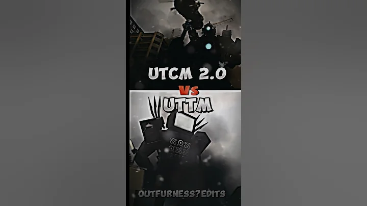 UTCM 2.0 #vs UTTM #edit #skibiditoilet #capcut #shorts #1v1 #fyp