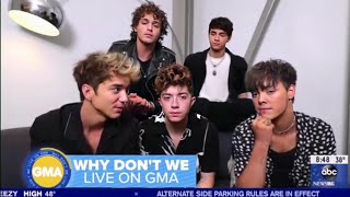 Why Don&#39;t We interview on GMA