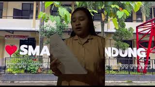 Andini Rahayu || Kelas X-K || tugas maca sajak “ Tepung di Bandung” karya M. Sas Karana