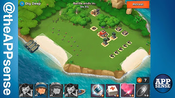 Dig Deep (12) Single Player Island - Boom Beach Walkthrough