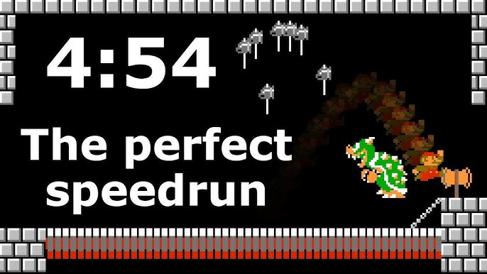 Super Mario Bros. Speedrun in 4:55.913 (Former World Record) 