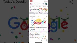 Happy New Year For 2023! (Google Easter Egg)