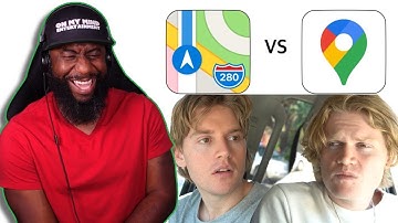 Google Maps Vs. Apple Maps | Fairbairn Films Reaction