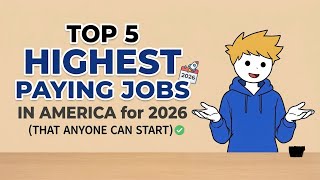 Top 5 Highest Paying Jobs in America for 2026 (That Anyone Can Start)