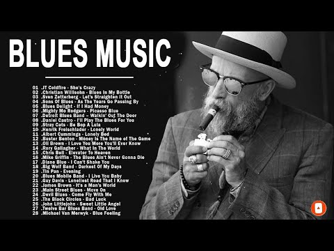 Relaxing Blues Music - Greatest Blues Rock Songs Of All Time - Slow Blues Blues Ballads Music