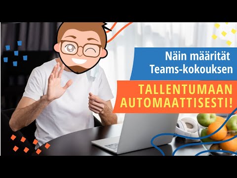 Video: Missä joukkueiden kokouksen tallennus?