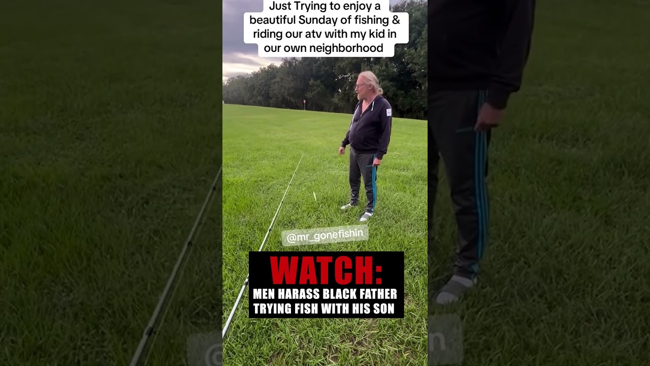 Men Harass Black Family Trying to Fish In Their Backyard
