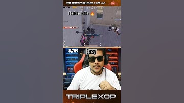 Fastest 1v4 clutch 9 sec clip 🔥 #triplexop #gaming #pubgmobile #freefire #shorts