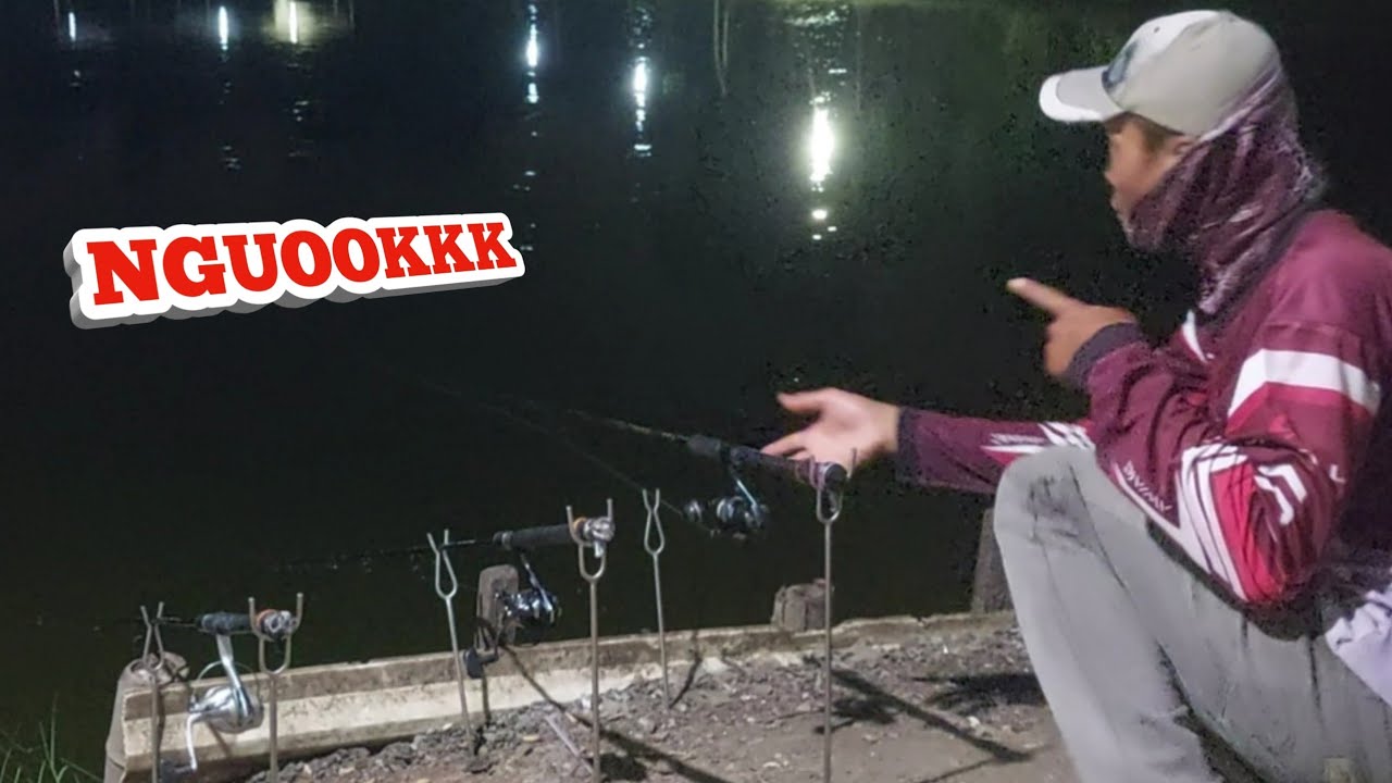 Uji Coba Umpan Patin Malam hari serasa Uji Nyali