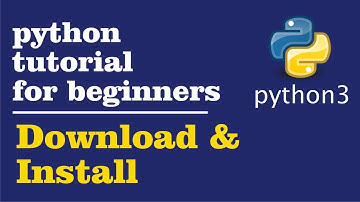 download and install python 3
