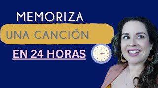 MEMORIZAR CANCIONES | TÉCNICAS PARA CANTANTES | Dra. voz Vocal coach