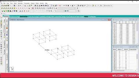 MIRROR ROTATE STAADPRO || HOW TO MIRROR ROATATE IN STAADPRO