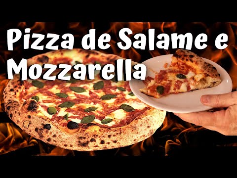 Vídeo: Como Fazer Pizza De Salame