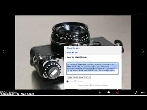 Copy Flickr BB Code