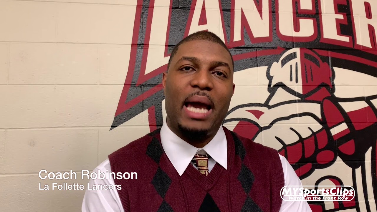 My Sports Clips Interviews Coach Robinson Lancers Vs. East YouTube