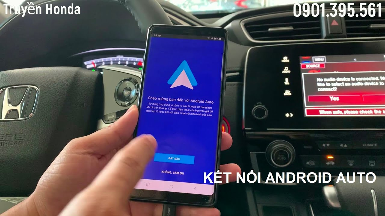 Hướng dẫn sử dụng Android Auto trên xe Honda (từ A-Z) - Honda CR-V ...