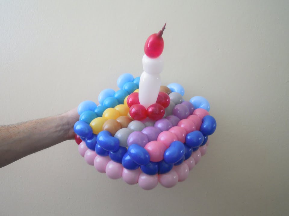 How to make balloon cake YouTube
