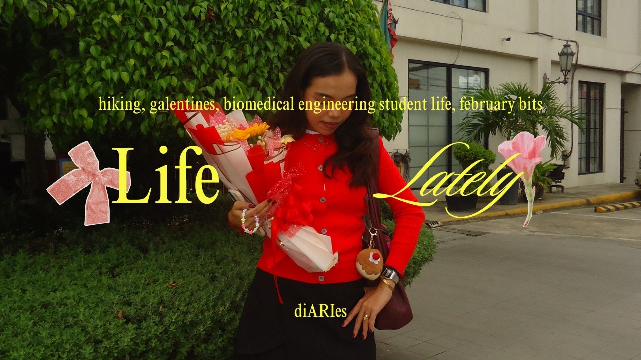 life lately: hiking, galentines, biomedical engineering student life, and february bits 🍃❣️