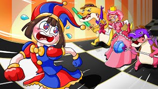 NEW AMAZING DIGITAL CIRCUS // POMNI vs CANDY PRINCESS in CANDY LAND?! Unofficial 2d Animation Toony