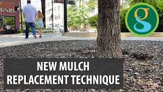 City Replaces Mulch with Flexible Pavement, Saving Trees and Money