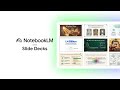 You Can Now Create Slide Decks With Google's NotebookLM