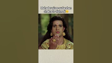 Mahadev gives sudarshan chakra  to vishnu ji😊#Vishnu ji ki tapasaya🔥😊#mahadev#vishnu#epic#mythology