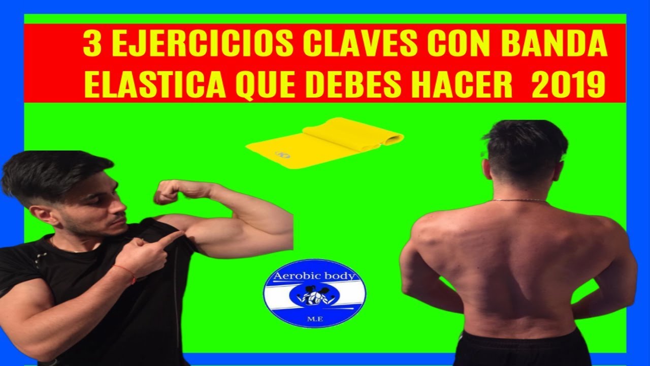 3 EJERCICIOS CLAVES CON BANDA ELASTICA QUE DEBES HACER 2019 entrenamiento running