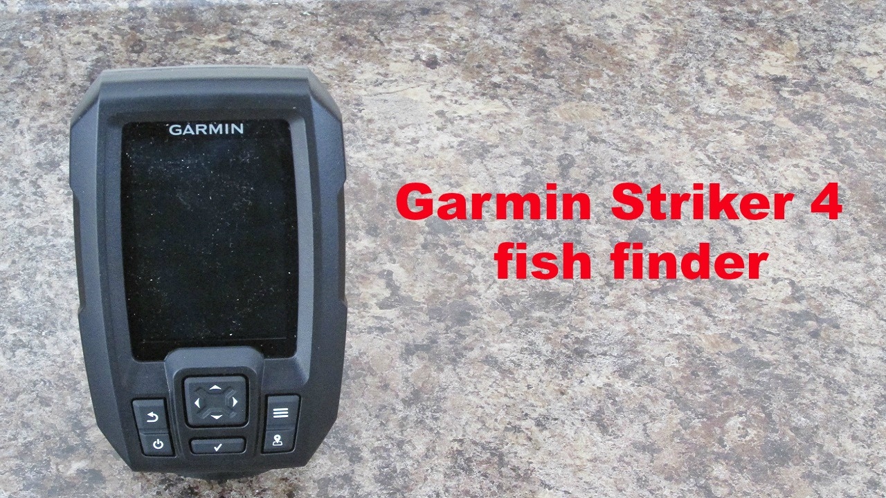 Garmin Striker 4 fishfinder - YouTube
