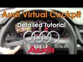 Audi Virtual Cockpit 2018 Detailed Tutorial and Review: Tech Help