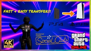 How To Transfer PS4/XBOX GTA Online Character to PS5/XBOX SERIES! (LOST FAST RUN)!