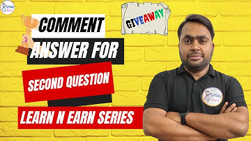 Learn n Earn series | Question 2 | @eMathsGuru