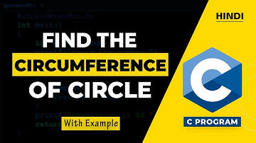 C Program to Find Circumference of Circle