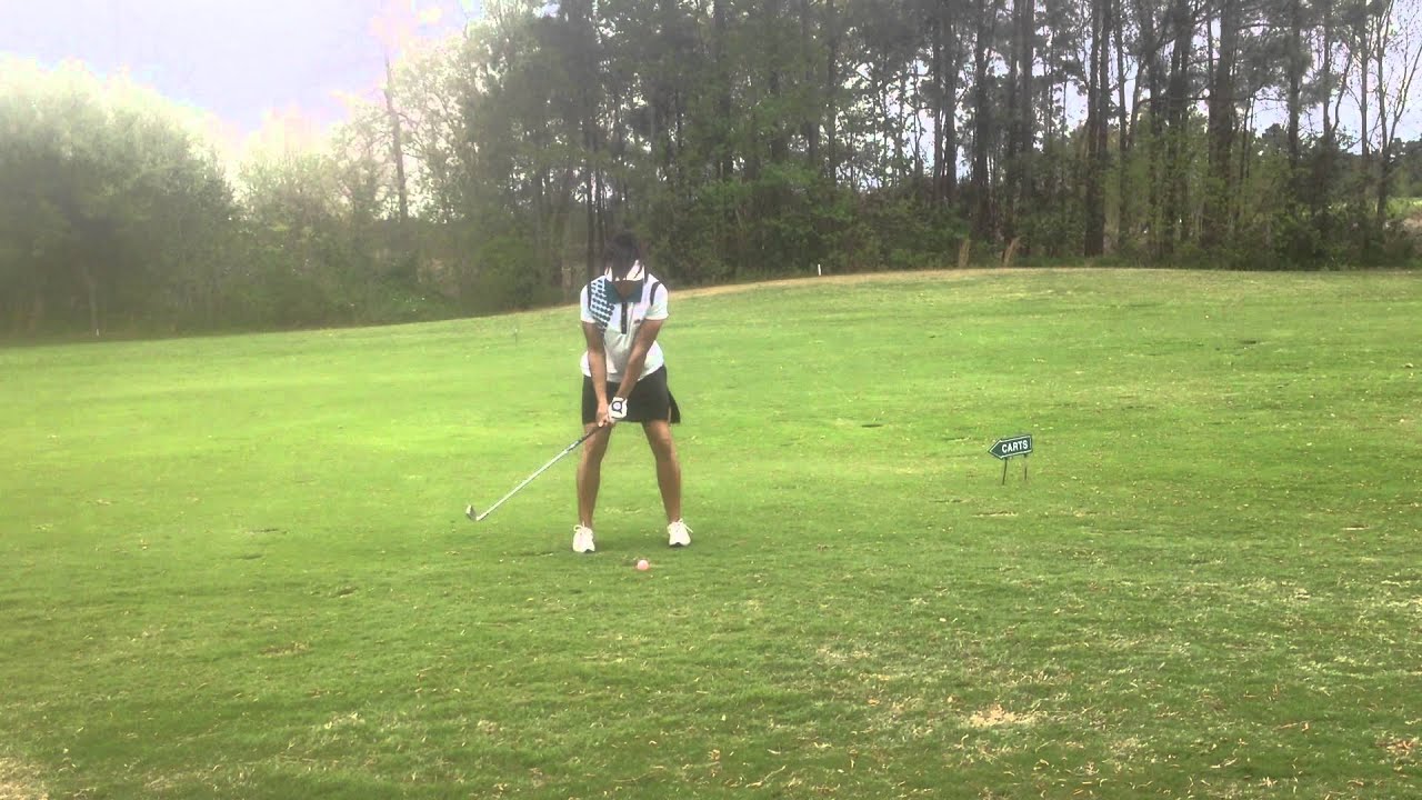 Dextria's sand wedge shot on a Par 4 Gray Plantation Golf Club YouTube