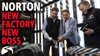 Norton Motorcycles: New Factory, New Boss (Factory Tour and Interview with CEO, Robert Hentschel)