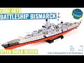 COBI 4819 Battleship Bismarck - Speed Build Review