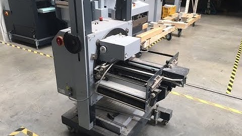 Horizon used folder AFC-566 FKT + mobile knife unit for folder MKU-54 - LA-POSTPRESS - #22448 #22388