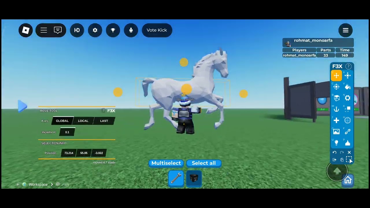 How To Mesh with F3X Building Tools. - YouTube