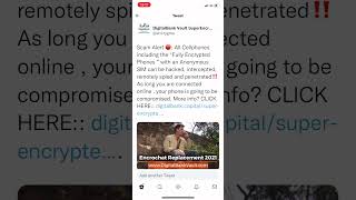 Scam 🛑: All Cellphones including the “Fully Encrypted Phones “ with an Anonymous SIM can be hacked Profile