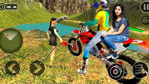 Uphill Offroad Motorbike Rider#21- Mountain Road Motorcycle Racing - Android IOS Gameplay