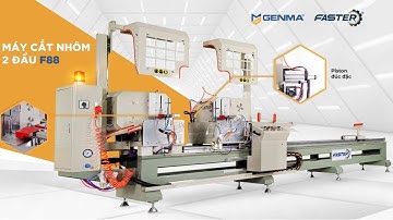 Máy cắt nhôm 2 đầu 08s giá rẻ || Máy cắt nhôm xingfa lưỡi 450 mới nhất 2022 || Huyfaster