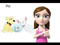 Pet - ASL sign for Pet - Animated