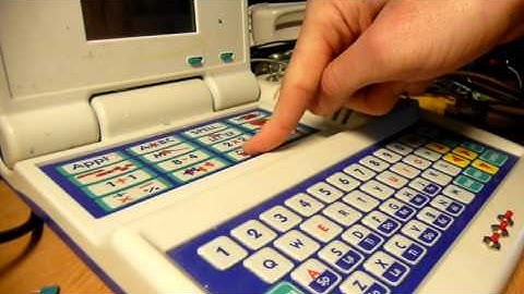 circuit bent Vtech Smart Start